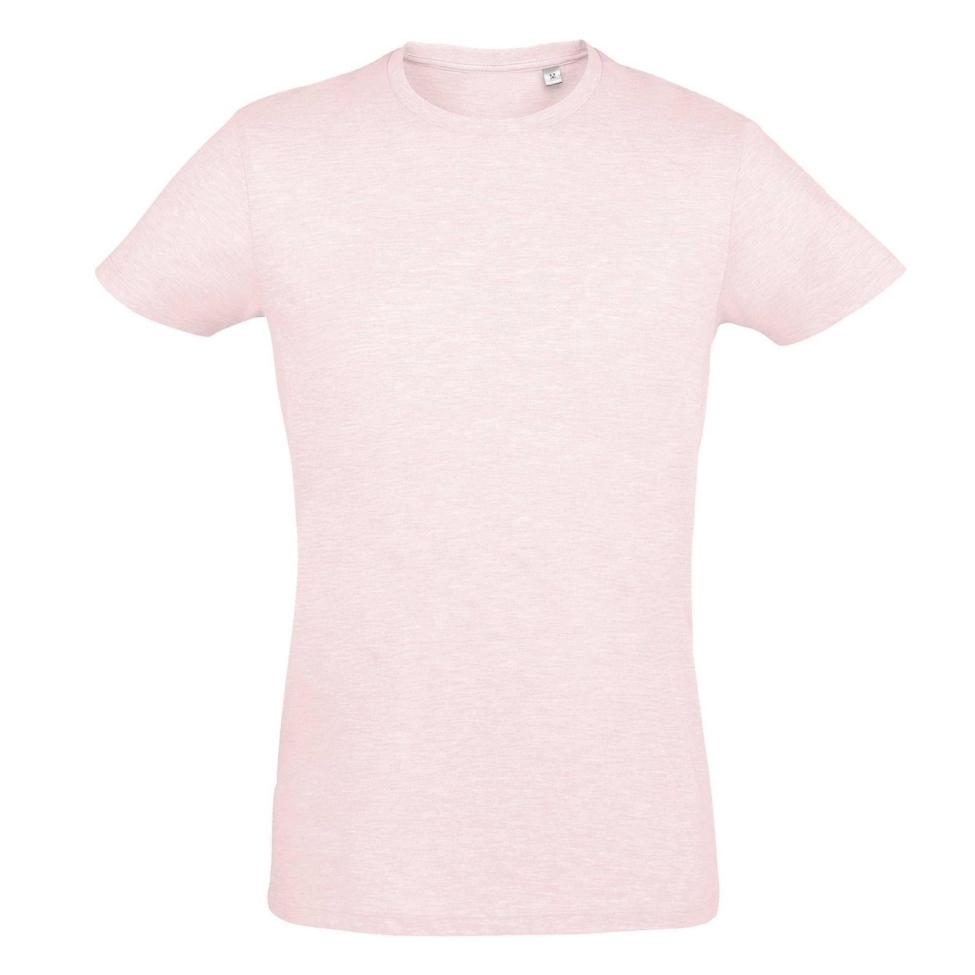 Regent Slim Fit Tshirt, Kurzarm Herren Pink M von SOLS