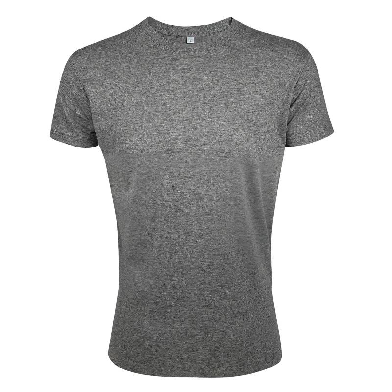 Regent Slim Fit Tshirt, Kurzarm Herren Taubengrau M von SOLS