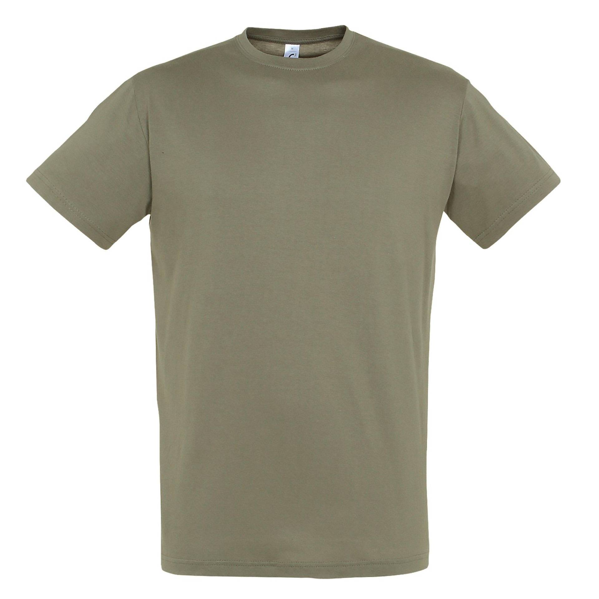 Regent Tshirt, Kurzarm Herren Khaki M von SOLS