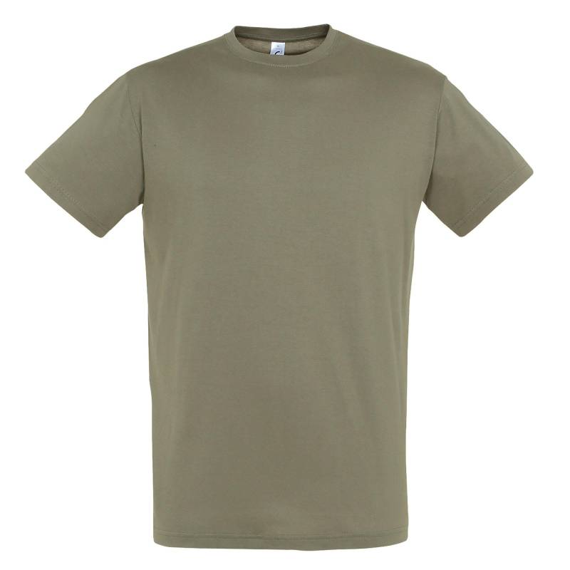 SOLS - Regent TShirt, Kurzarm, für Herren, Khaki, Größe S von SOLS