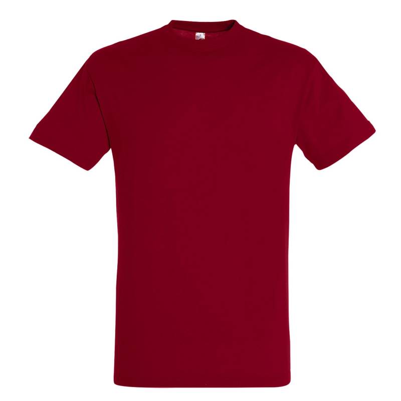 Regent Tshirt, Kurzarm Herren Rot Bunt L von SOLS