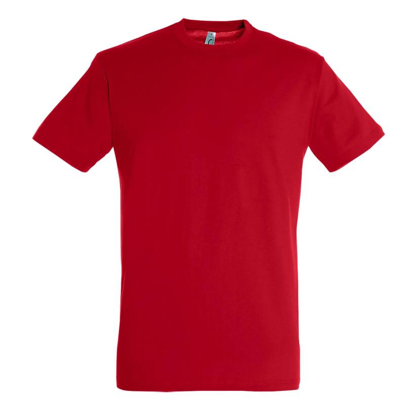 Regent Tshirt, Kurzarm Herren Rot Bunt XXL von SOLS