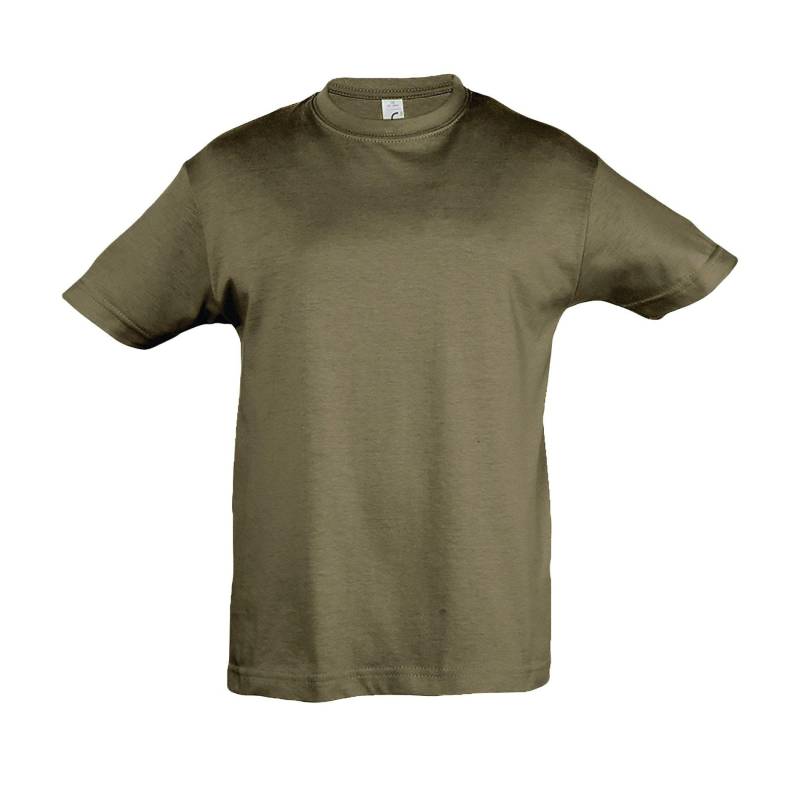 Regent Tshirt, Kurzarm Jungen Khaki 2A von SOLS