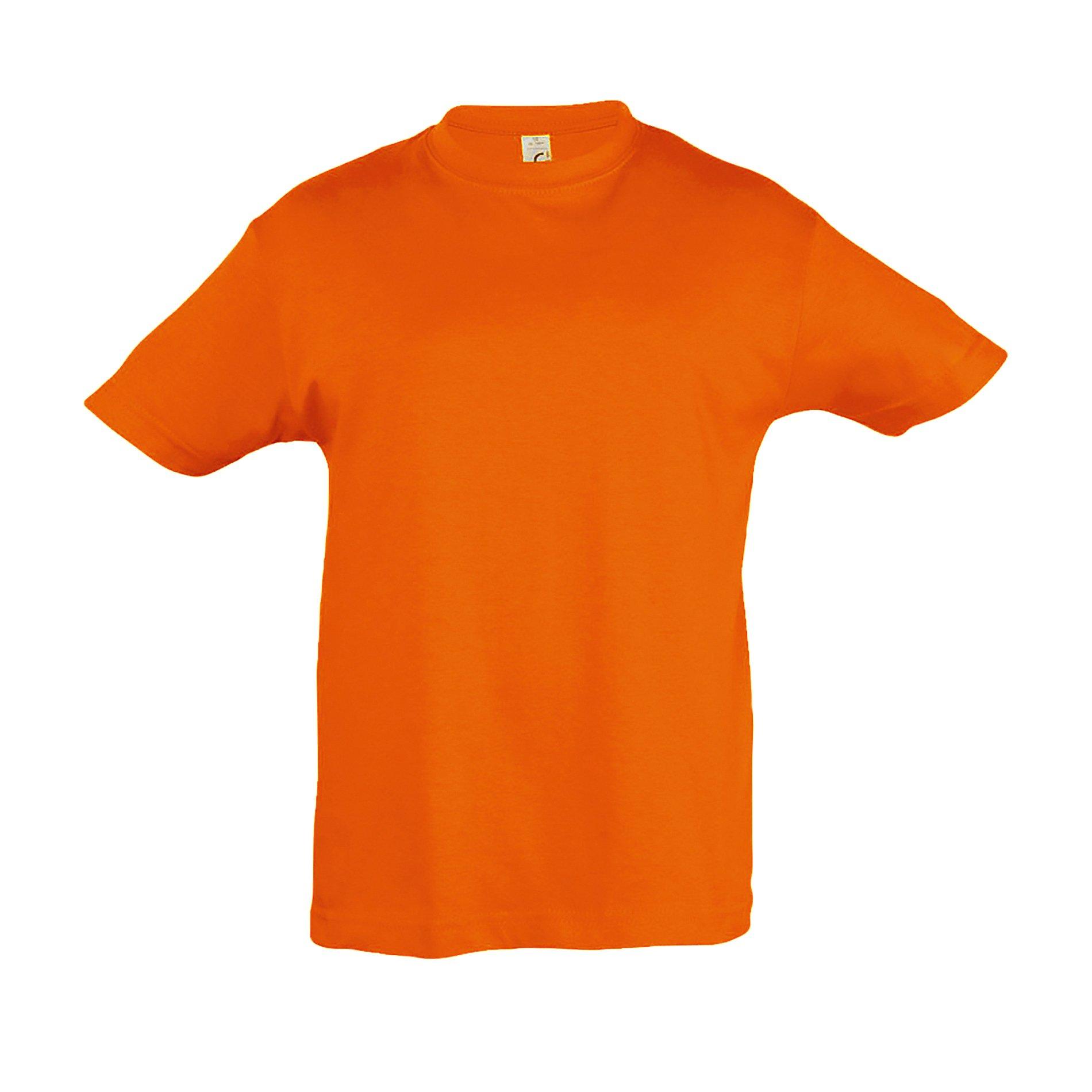 SOLS - Regent TShirt, Kurzarm, 128, Orange von SOLS