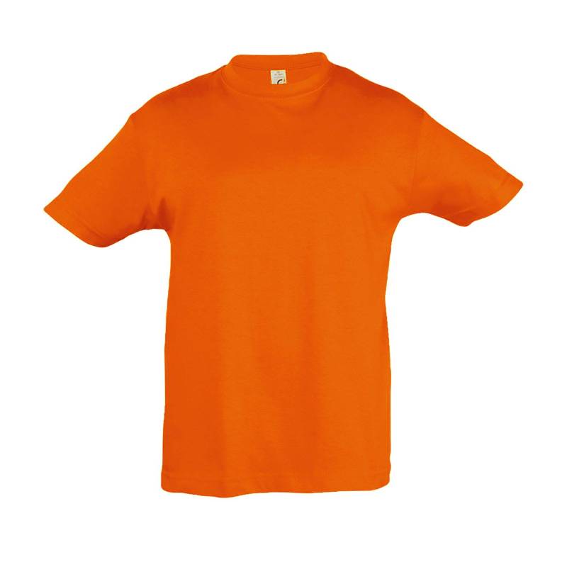 Regent Tshirt, Kurzarm Jungen Orange 128 von SOLS