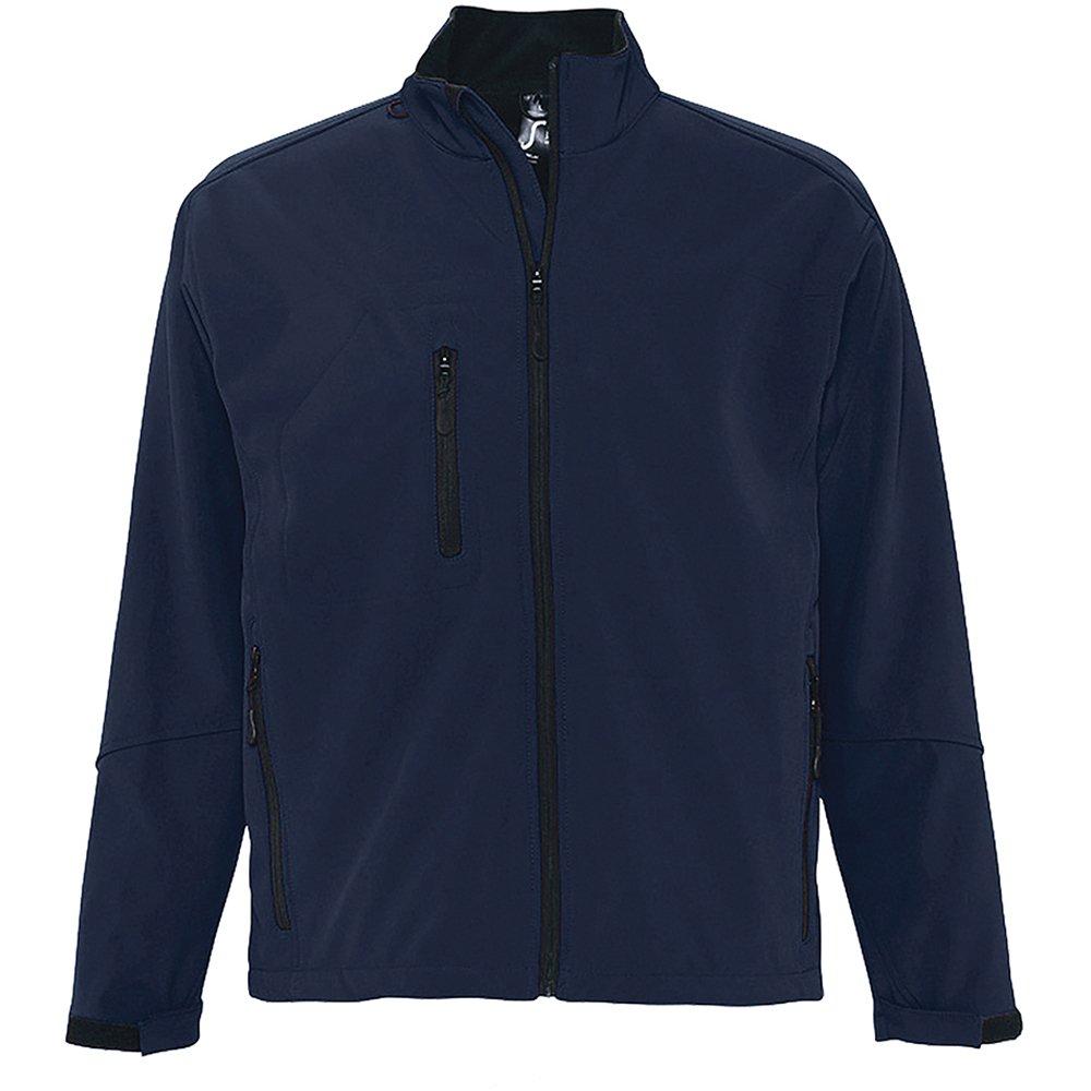 SOLS - Relax SoftshellJacke, atmungsaktiv, winddicht, wasserdicht, für Herren, Blau, Größe 3XL von SOLS