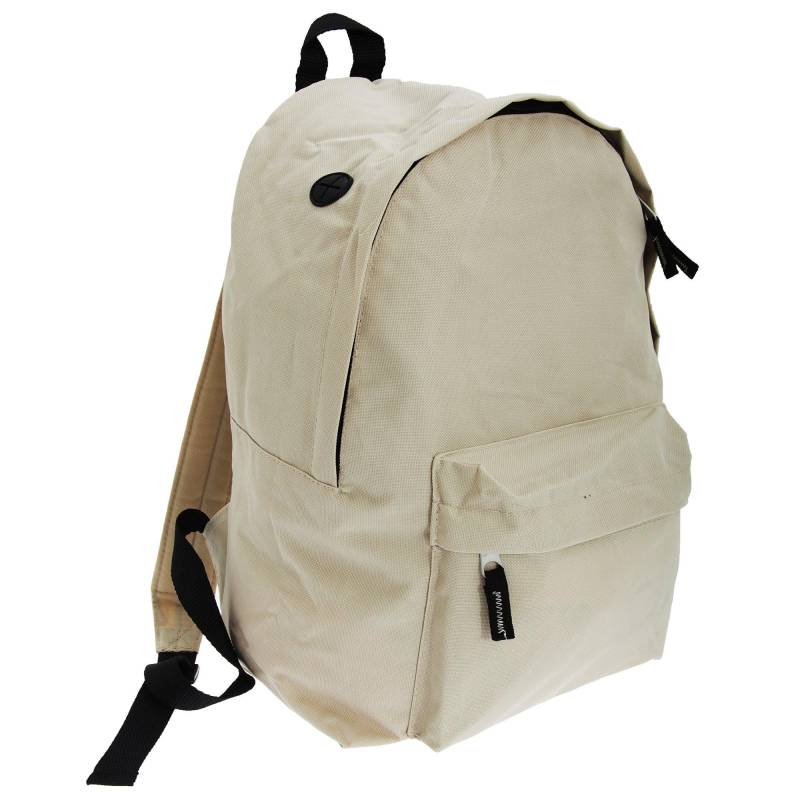 Rider Rucksack Herren Beige ONE SIZE von SOLS