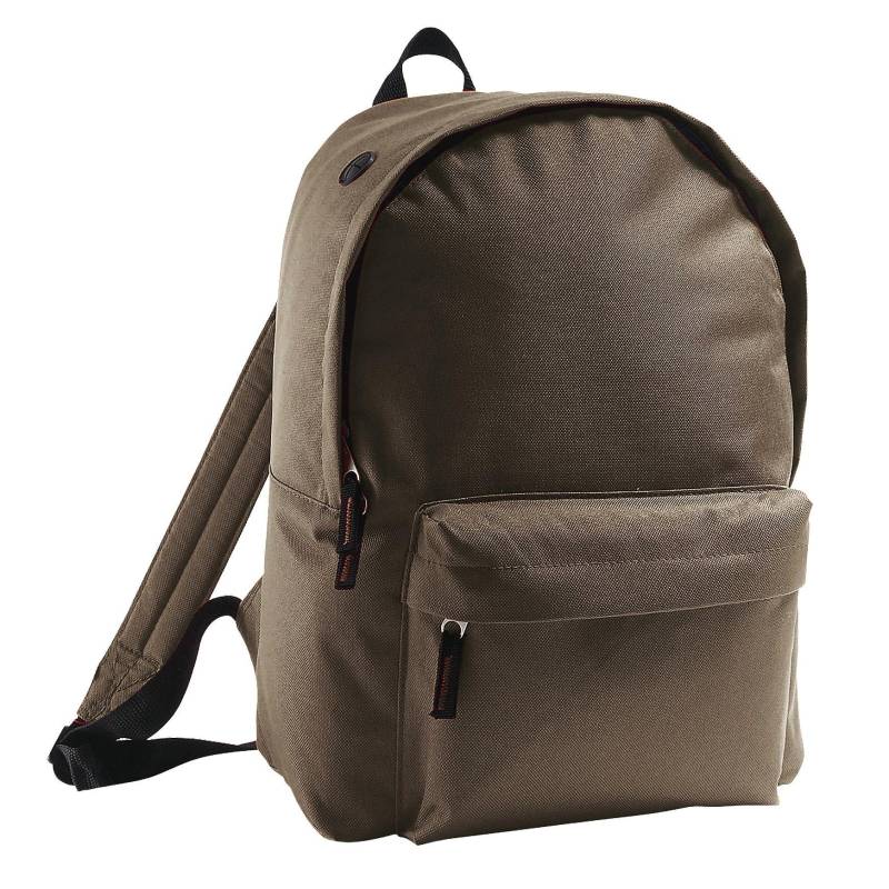 Rider Rucksack Herren Khaki ONE SIZE von SOLS