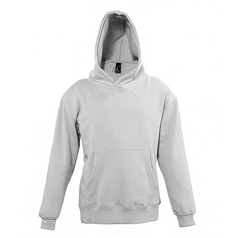 Slam Kapuzen Sweatshirt Jungen Taubengrau 4A von SOLS