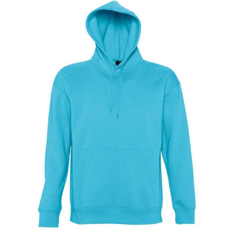 Slam Kapuzenpullover Kapuzensweatshirt Herren Türkisblau XL von SOLS