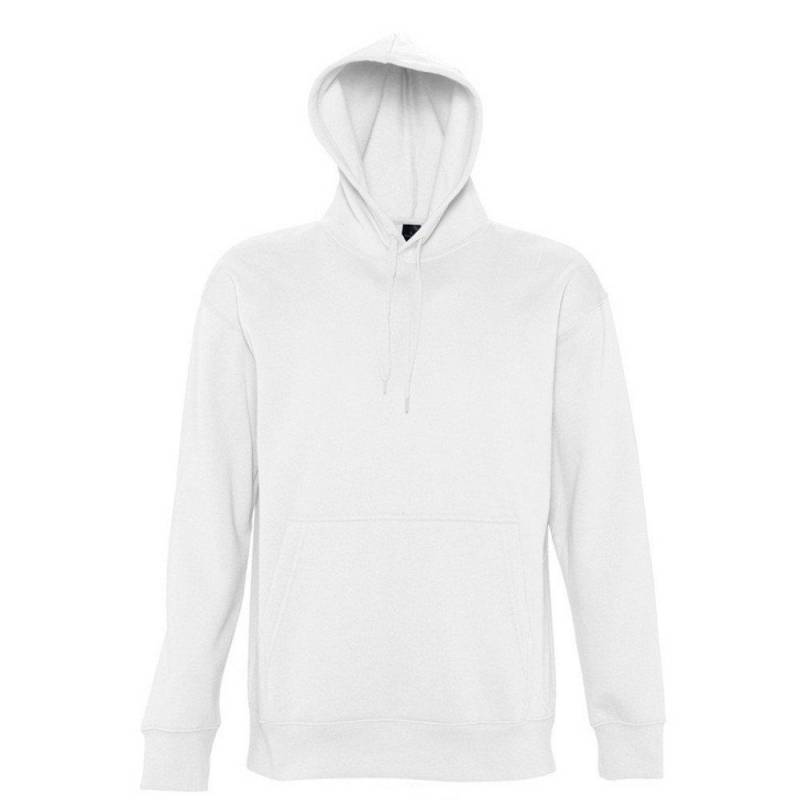 Slam Kapuzenpullover Kapuzensweatshirt Herren Weiss L von SOLS