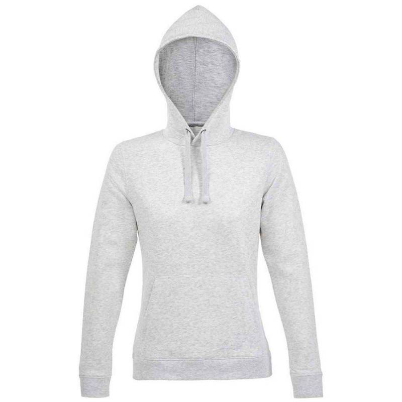 Spencer Kapuzenpullover Damen Grau L von SOLS