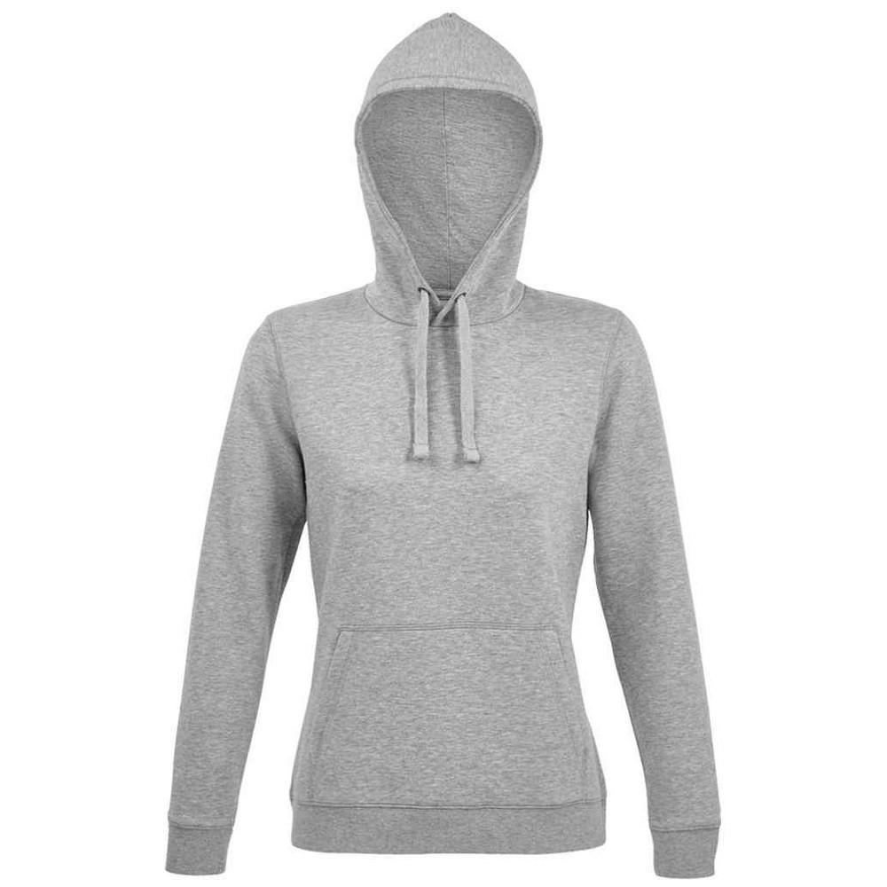 SOLS - Spencer Sweatshirt mit Kapuze, für Damen, Taubengrau, Größe S von SOLS