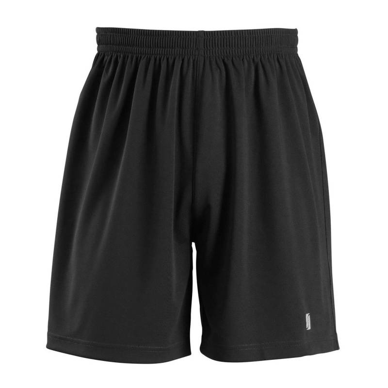 Sport Shorts San Siro 2 Jungen Schwarz 10A von SOLS