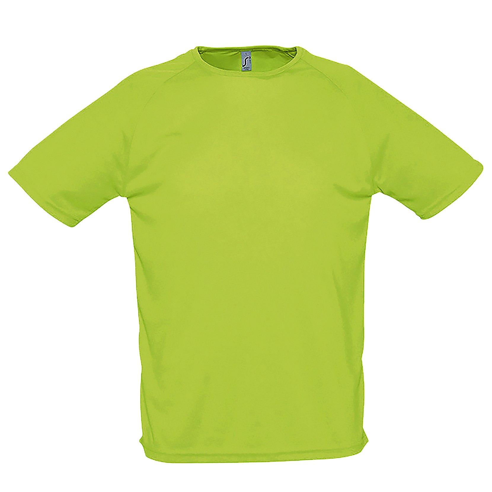 Sporty Performance Tshirt, Kurzarm, Rundhals Herren Grün S von SOLS