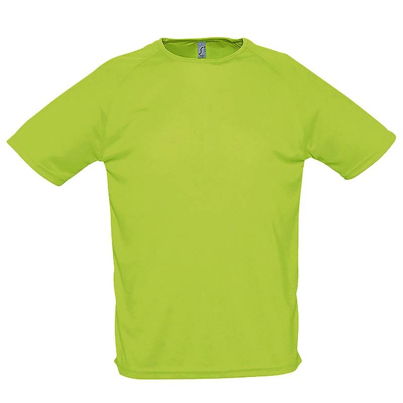 Sporty Performance Tshirt, Kurzarm, Rundhals Herren Grün XL von SOLS