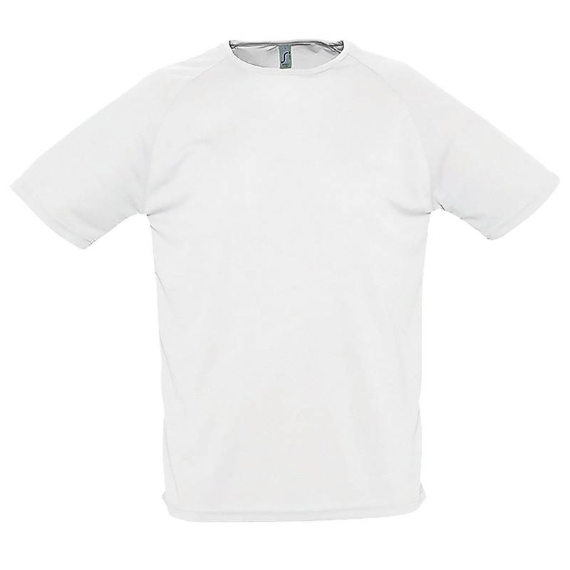 Sporty Performance Tshirt, Kurzarm, Rundhals Herren Weiss S von SOLS