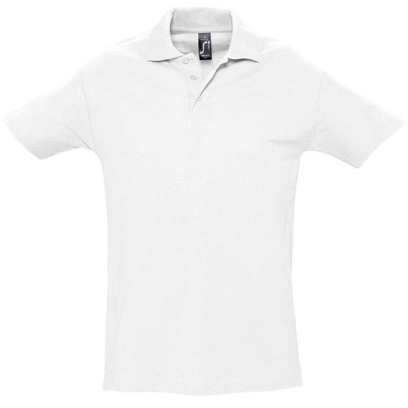 Spring Ii Poloshirt, Kurzarm Herren Weiss 4XL von SOLS