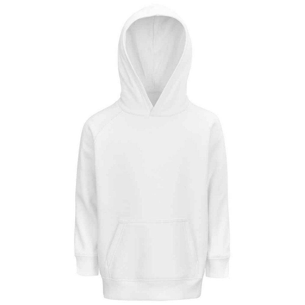 SOLS - Stellar Kapuzenpullover, 128, Weiss von SOLS