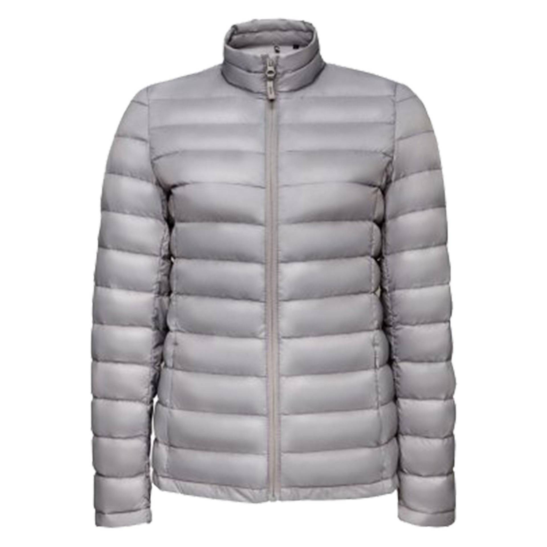 Steppjacke Wilson, Leicht Damen Grau S von SOLS