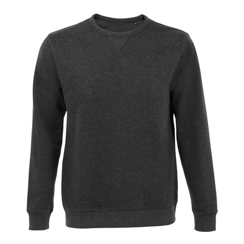 Sully Sweatshirt Damen Charcoal Black L von SOLS