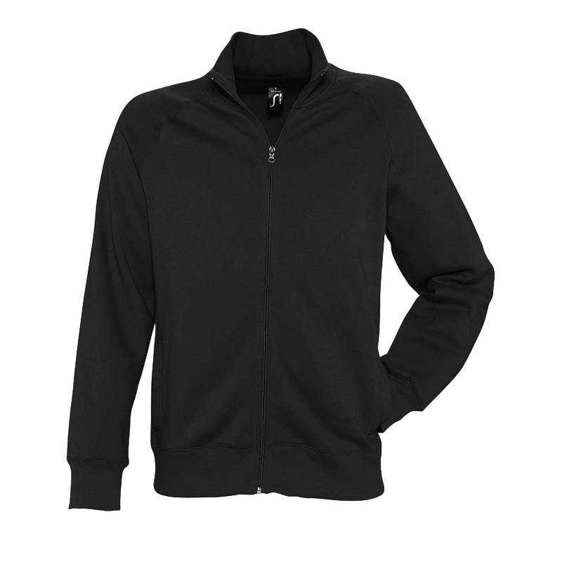 Sundae Sweatjacke Mit Reißverschluss Herren Schwarz XXL von SOLS