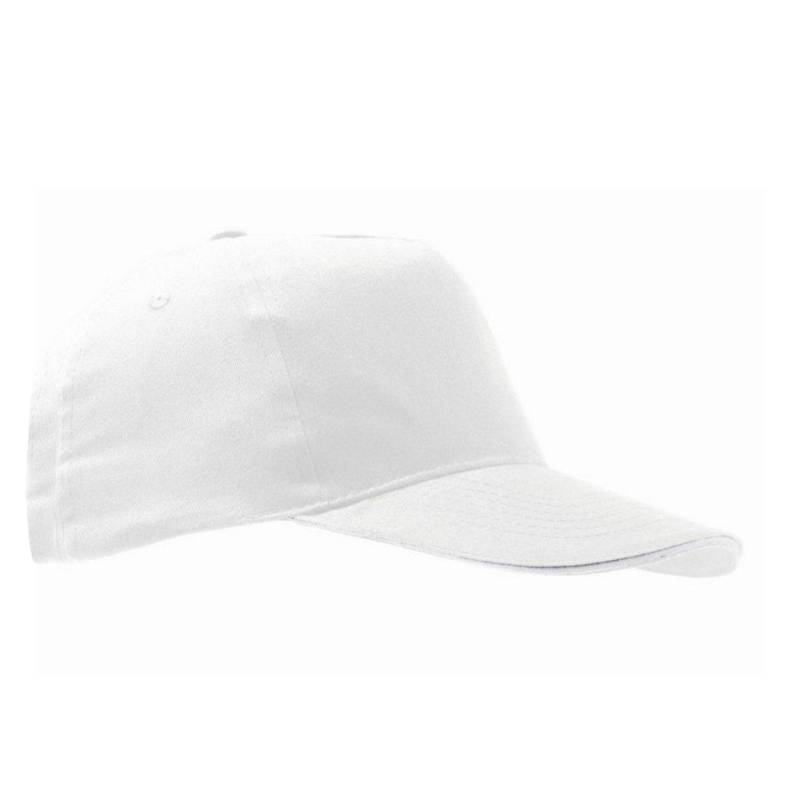 Sunny Baseballkappe Damen Weiss ONE SIZE von SOLS