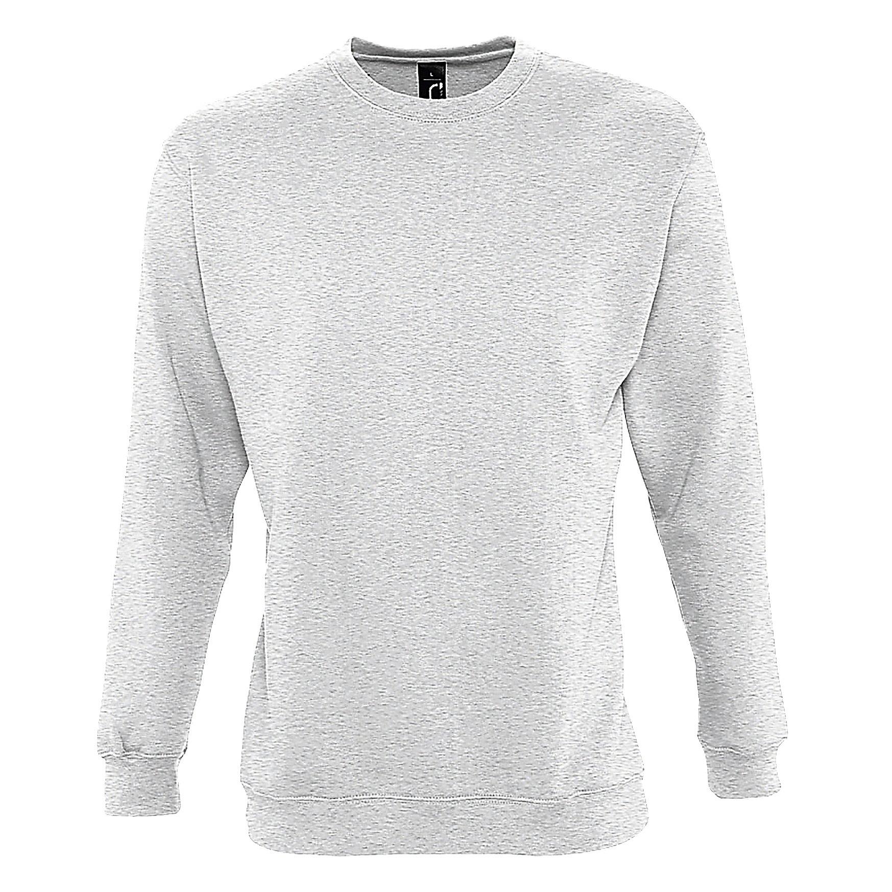 Supreme Sweatshirt Herren Grau S von SOLS