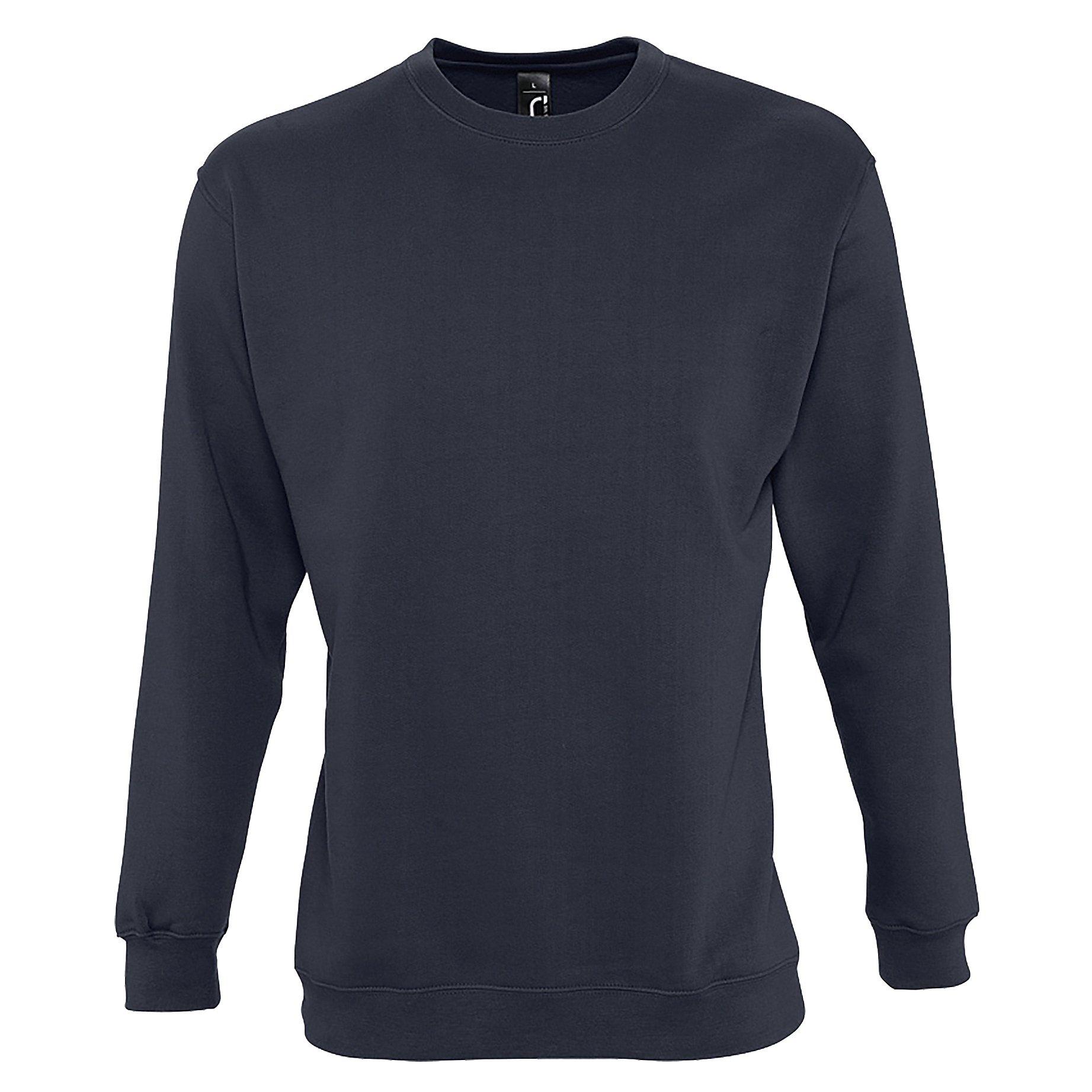 Supreme Sweatshirt Herren Marine L von SOLS