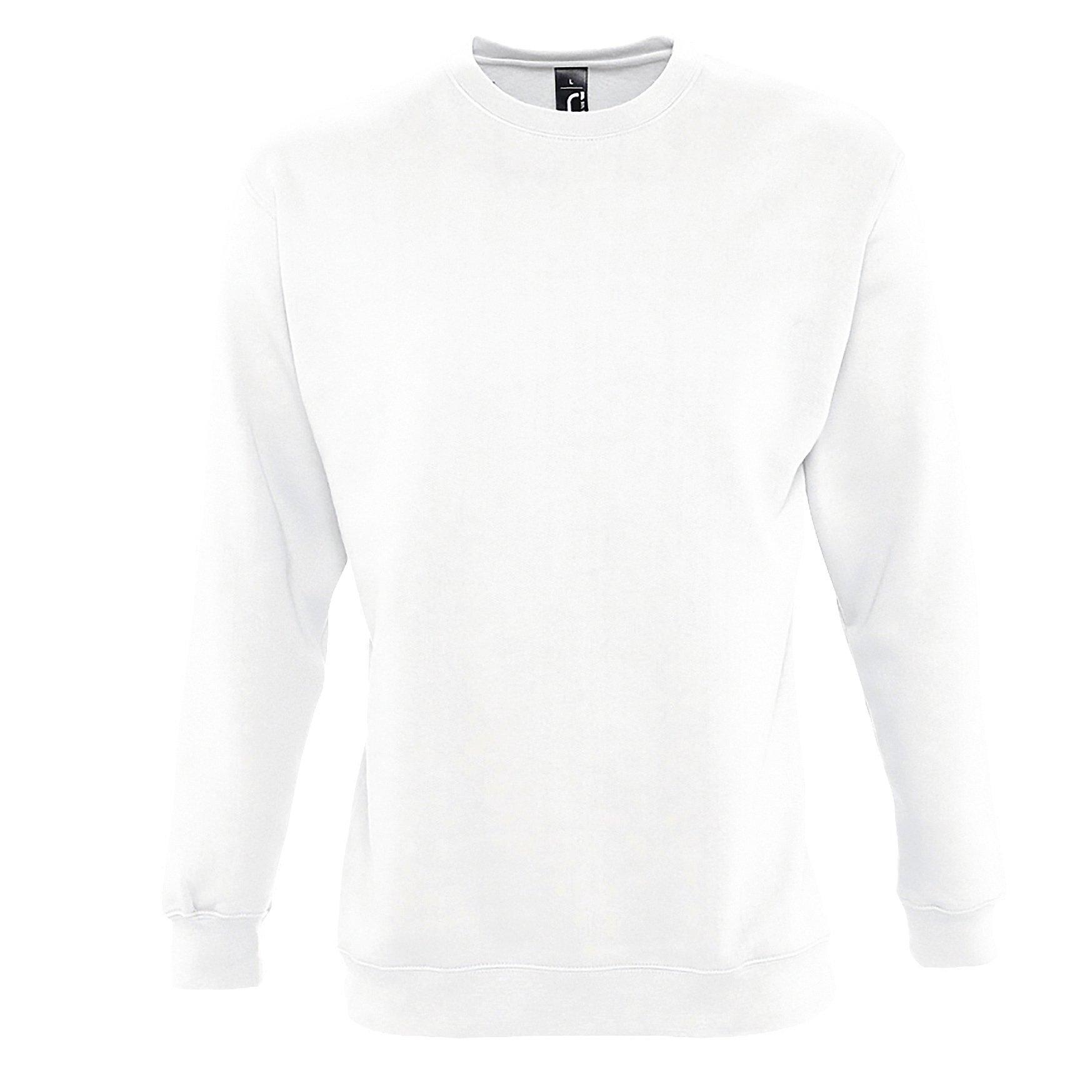 Supreme Sweatshirt Herren Weiss XS von SOLS