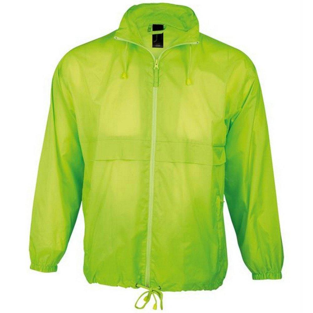 Surf Windbreaker Jacke, Besonders Leicht Damen Grün L von SOLS