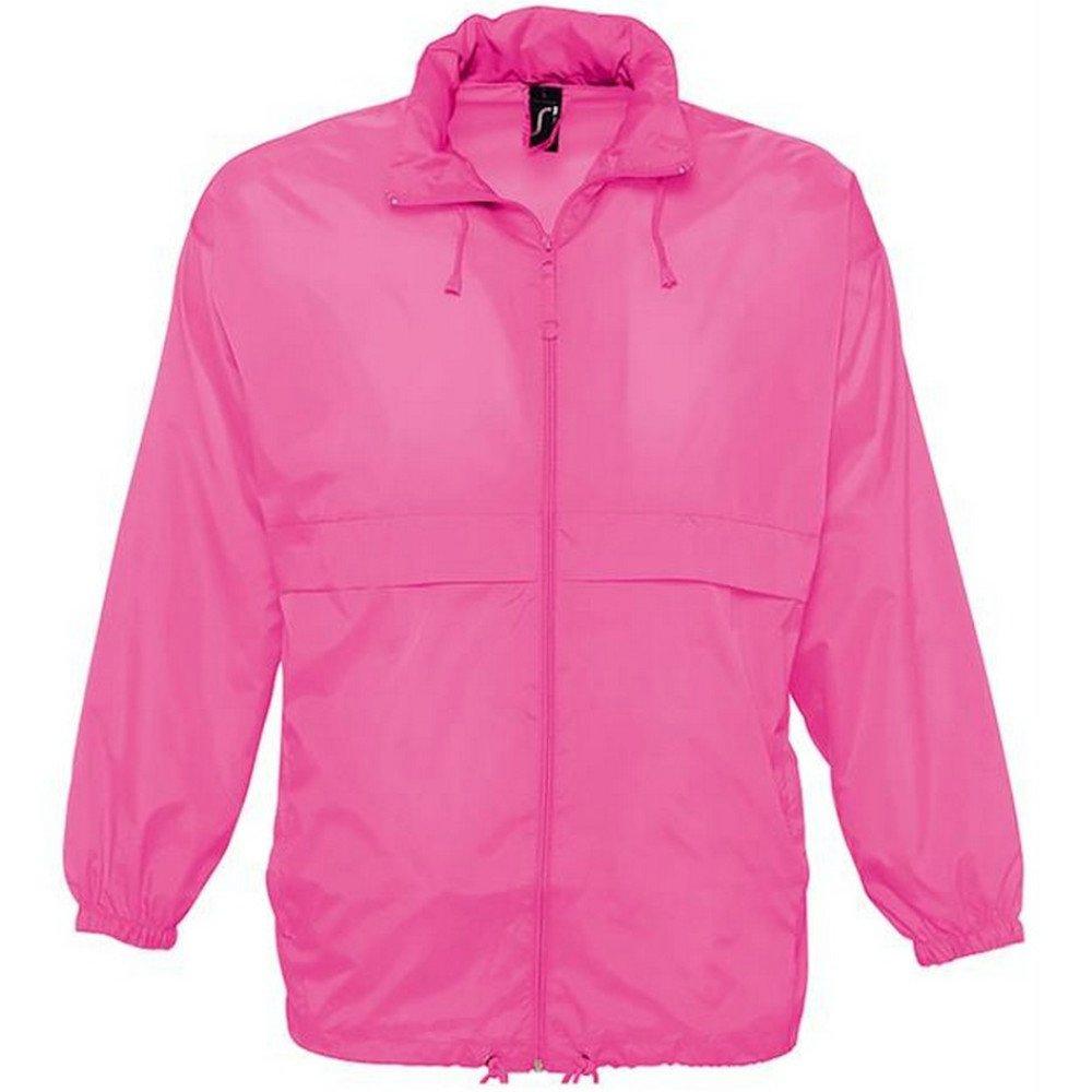 Surf Windbreaker Jacke, Besonders Leicht Damen Pink S von SOLS