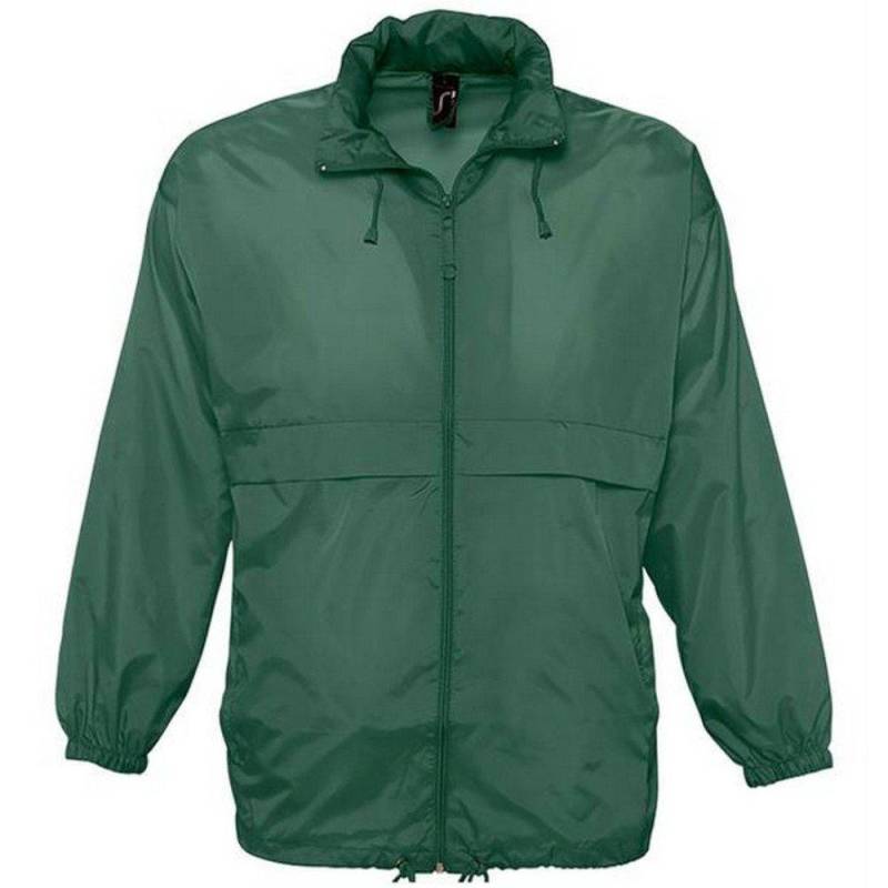 Surf Windbreaker Jacke, Besonders Leicht Damen Waldgrün XL von SOLS