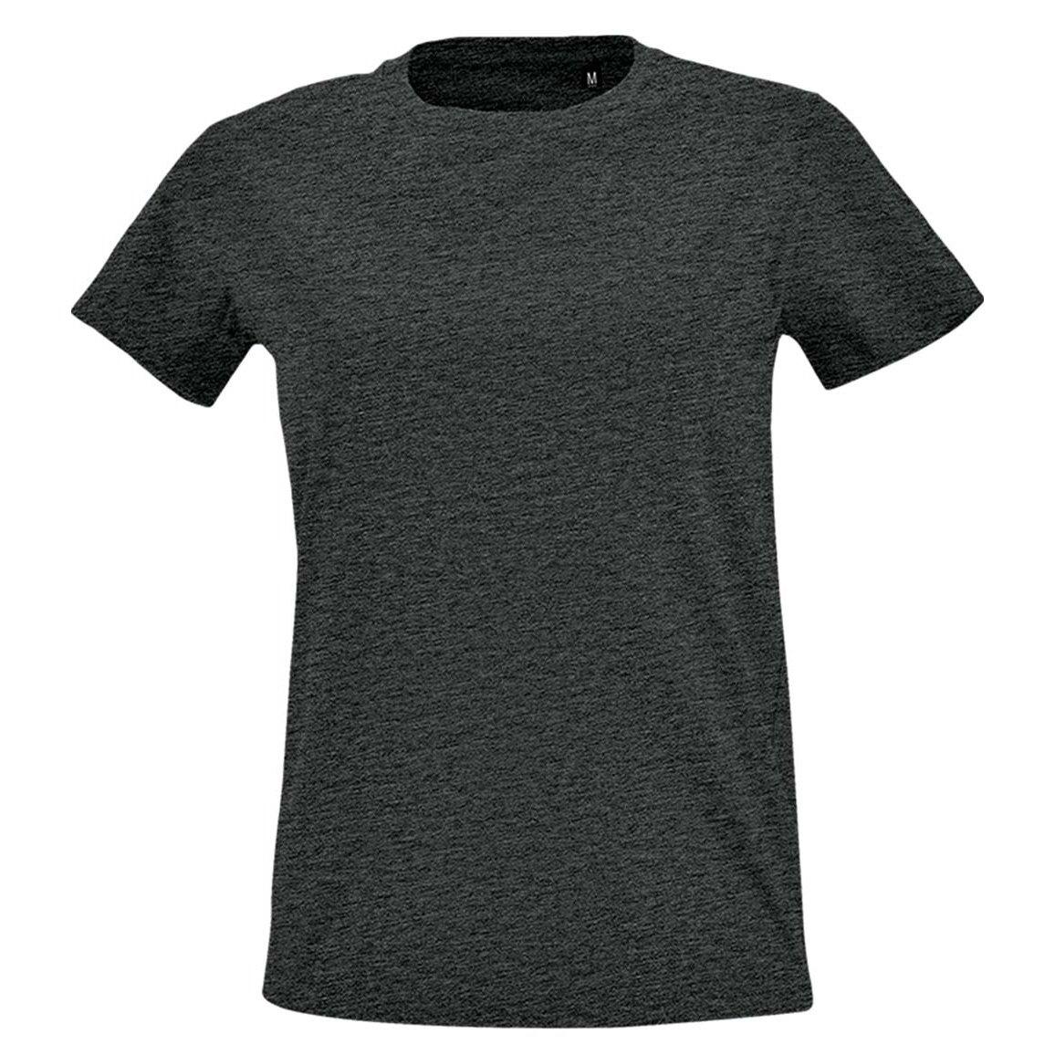 Tshirt, Kurzärmlig Damen Charcoal Black L von SOLS