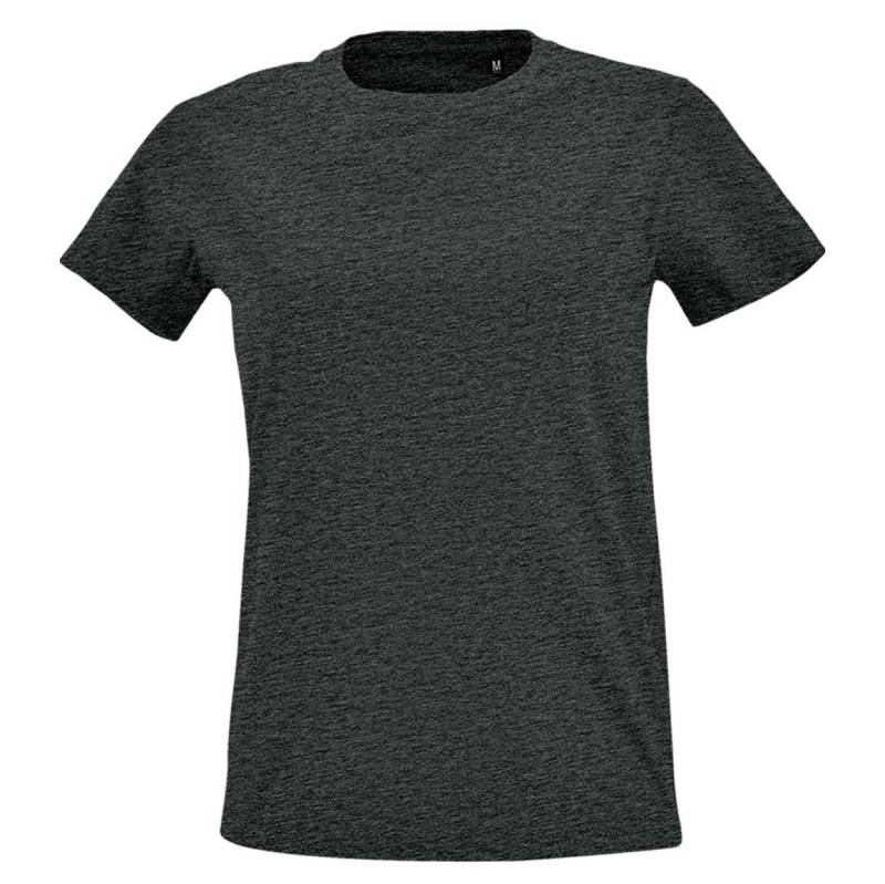 Tshirt, Kurzärmlig Damen Charcoal Black XL von SOLS