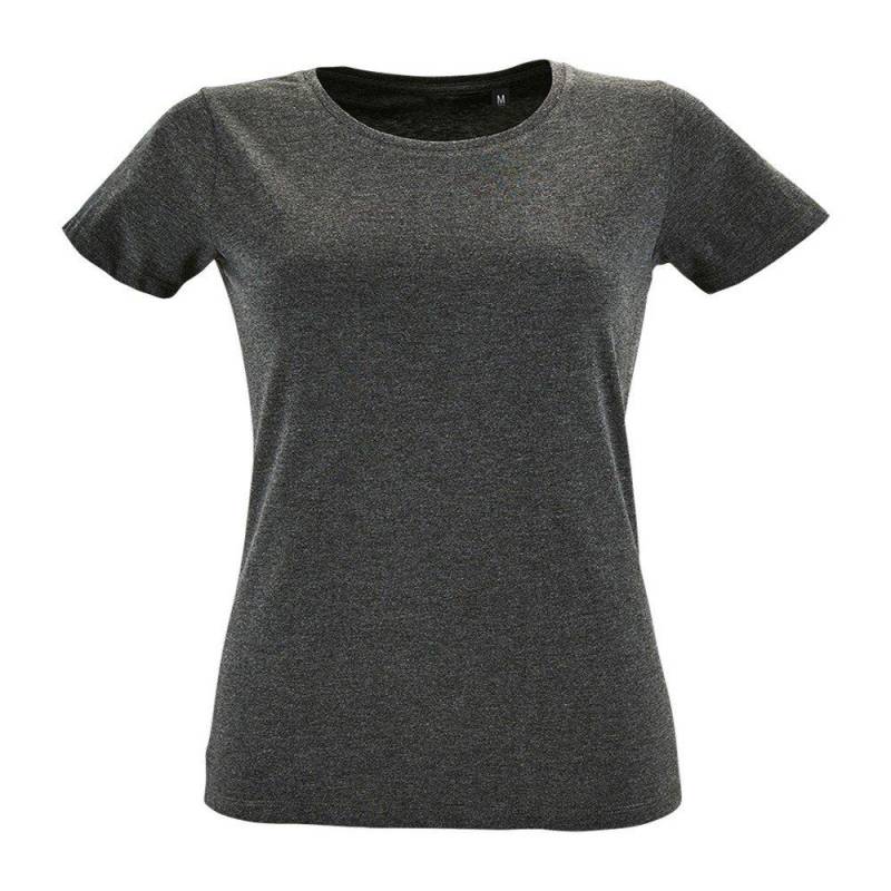 Tshirt, Kurzärmlig Damen Charcoal Black XXL von SOLS