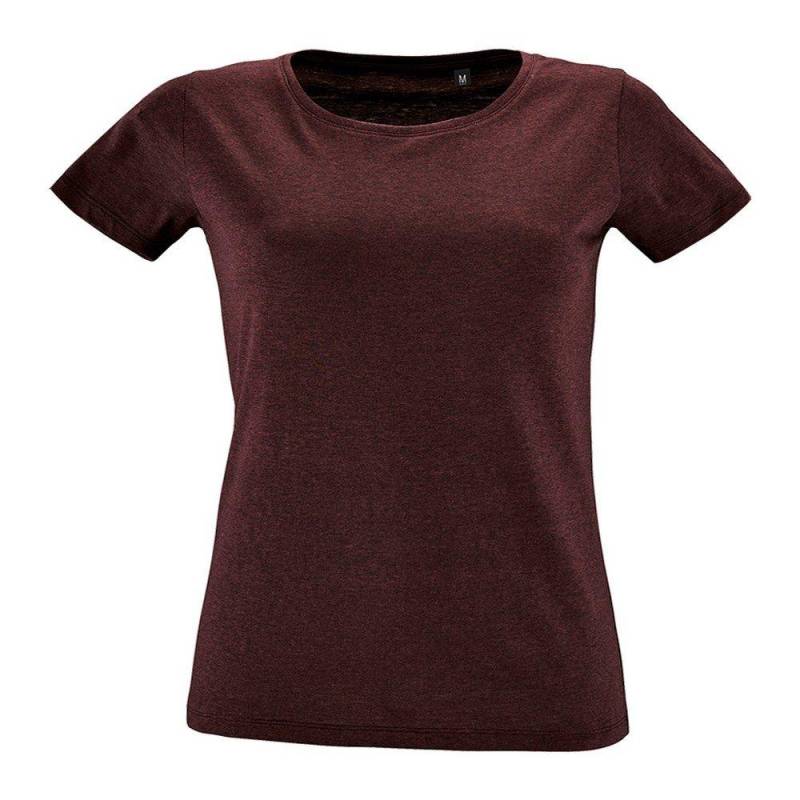 Tshirt, Kurzärmlig Damen Weinrot XXL von SOLS