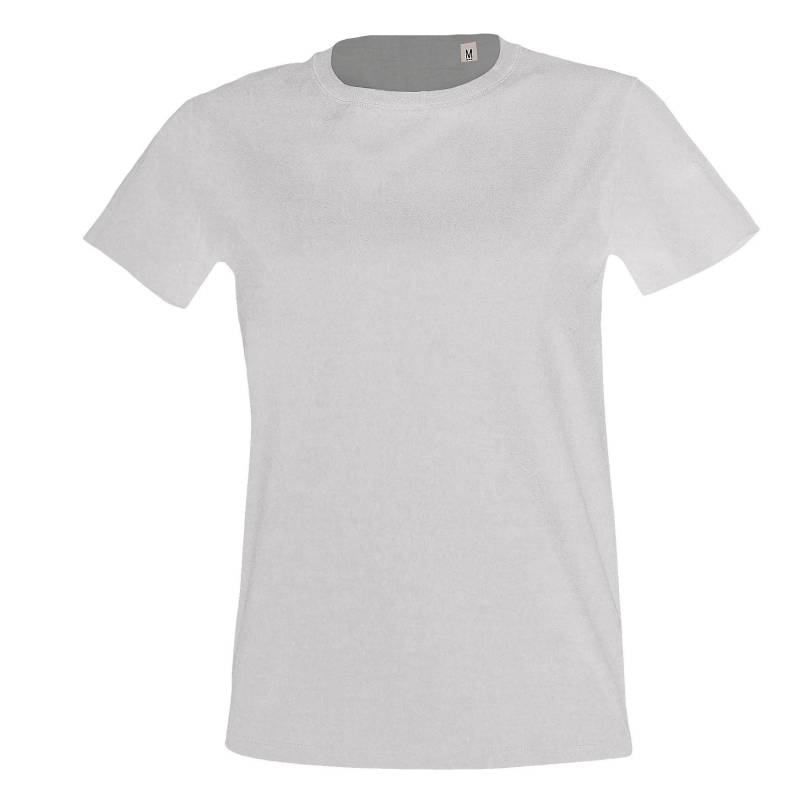 Tshirt, Kurzärmlig Damen Weiss S von SOLS