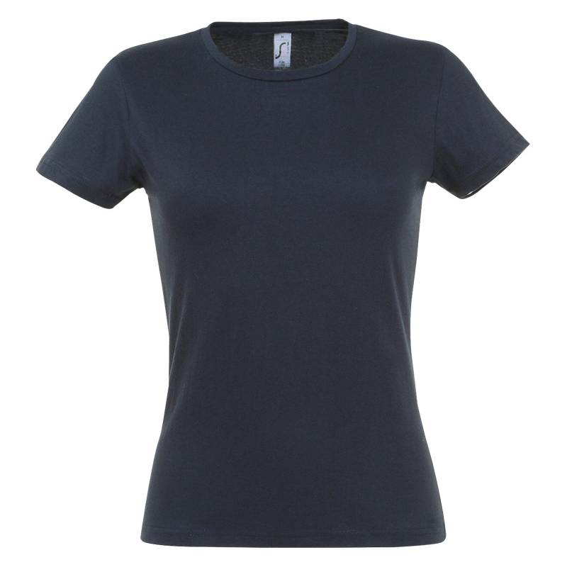 Tshirt, Kurzarm, Rundhalsausschnitt Damen Marine S von SOLS