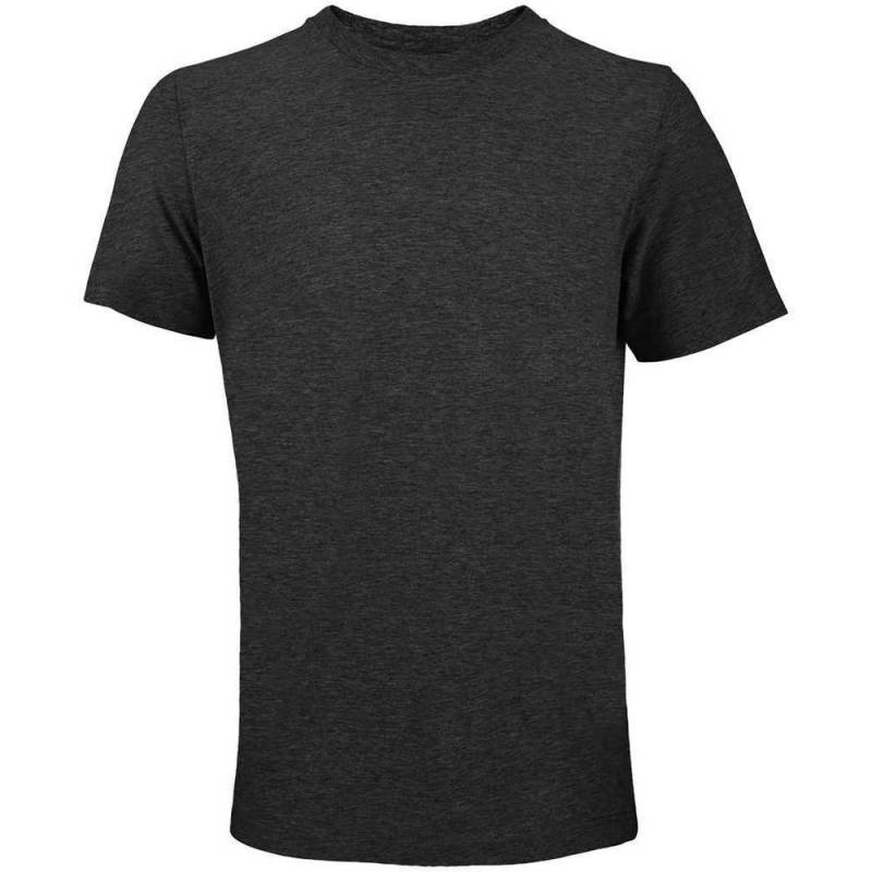 Tshirt Herren Charcoal Black L von SOLS