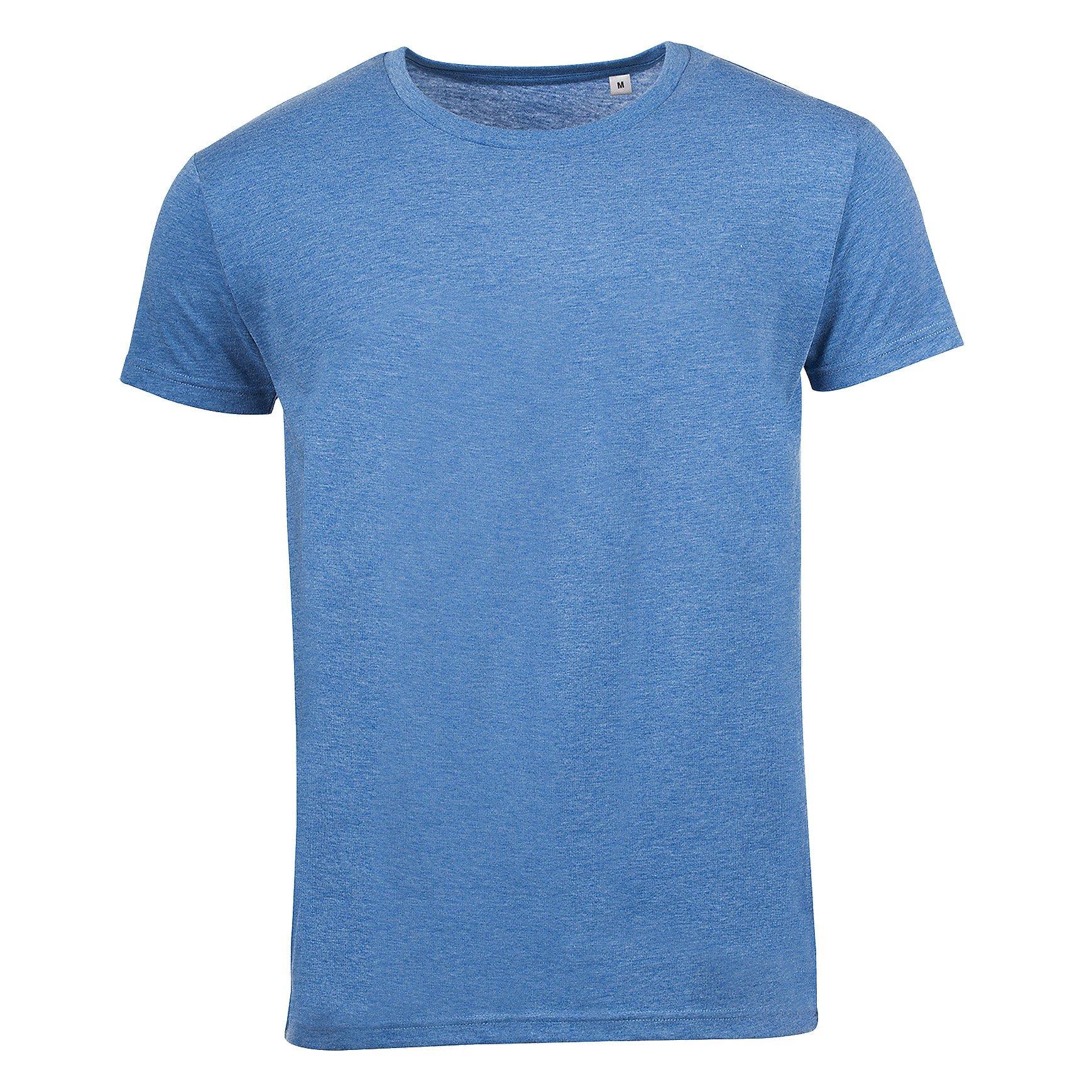 Tshirt Mixed, Kurzarm Herren Blau M von SOLS