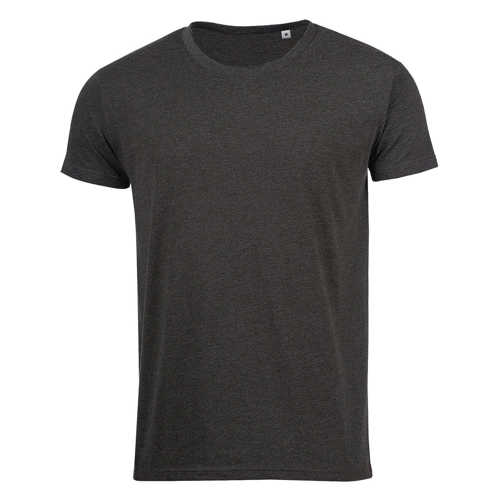 Tshirt Mixed, Kurzarm Herren Charcoal Black XL von SOLS