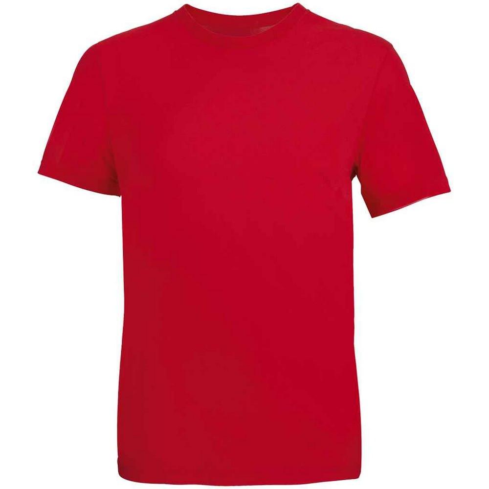 Tuner Tshirt Herren Rot Bunt L von SOLS