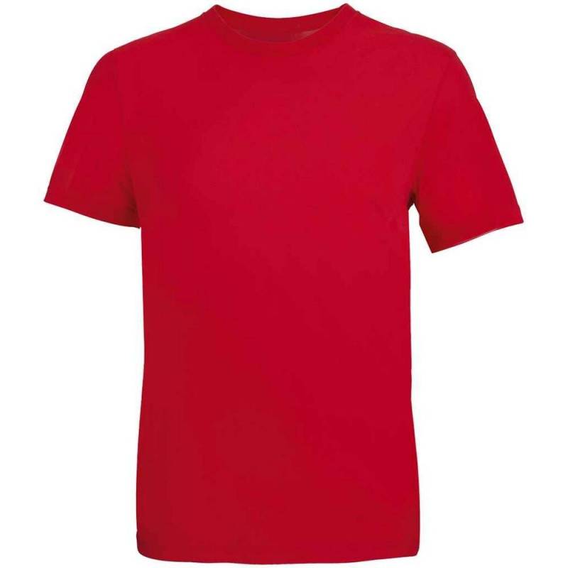 Tuner Tshirt Herren Rot Bunt S von SOLS