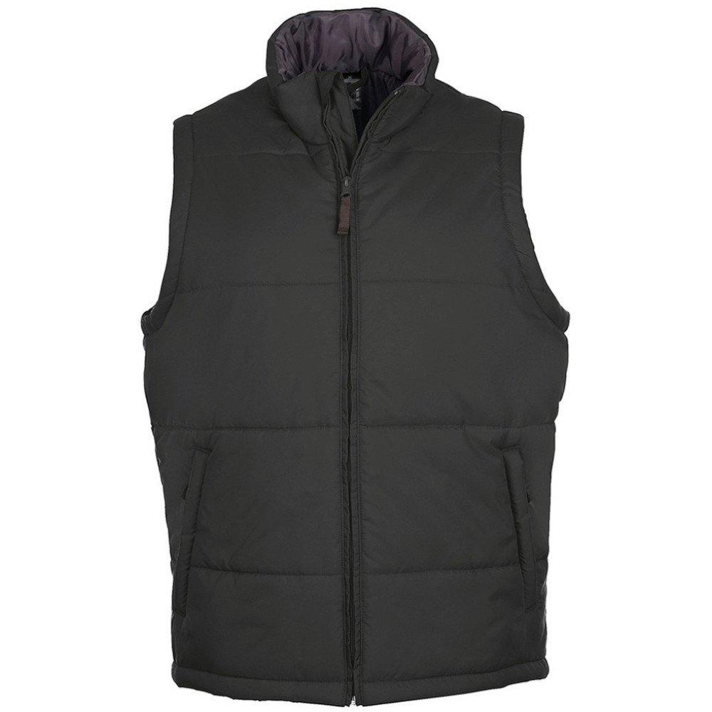 SOLS - Warm Steppweste Bodywarmer mit Reißverschluss, für Damen, Charcoal Black, Größe 5XL von SOLS