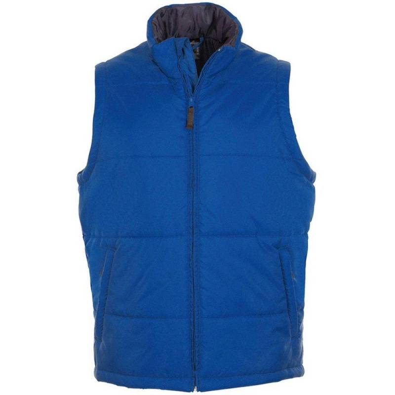 Warm Steppweste Bodywarmer Mit Reißverschluss Damen Königsblau 3XL von SOLS