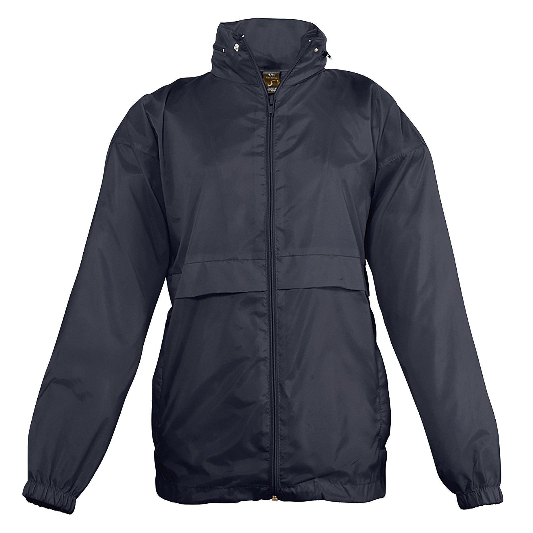 Windbreaker Jacke Surf Jungen Marine 140 von SOLS