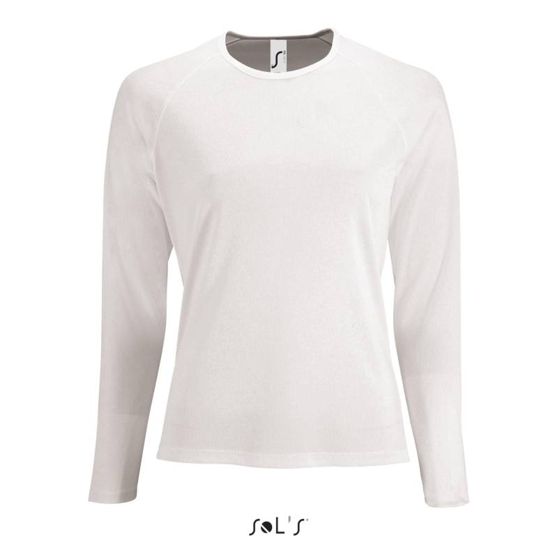 -t-shirt Sporty Lsl Damen  M von SOLS