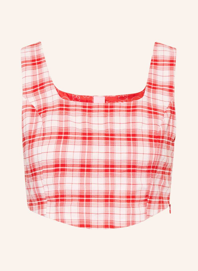 Somethingnew Cropped-Top Snchloe rot von SOMETHINGNEW