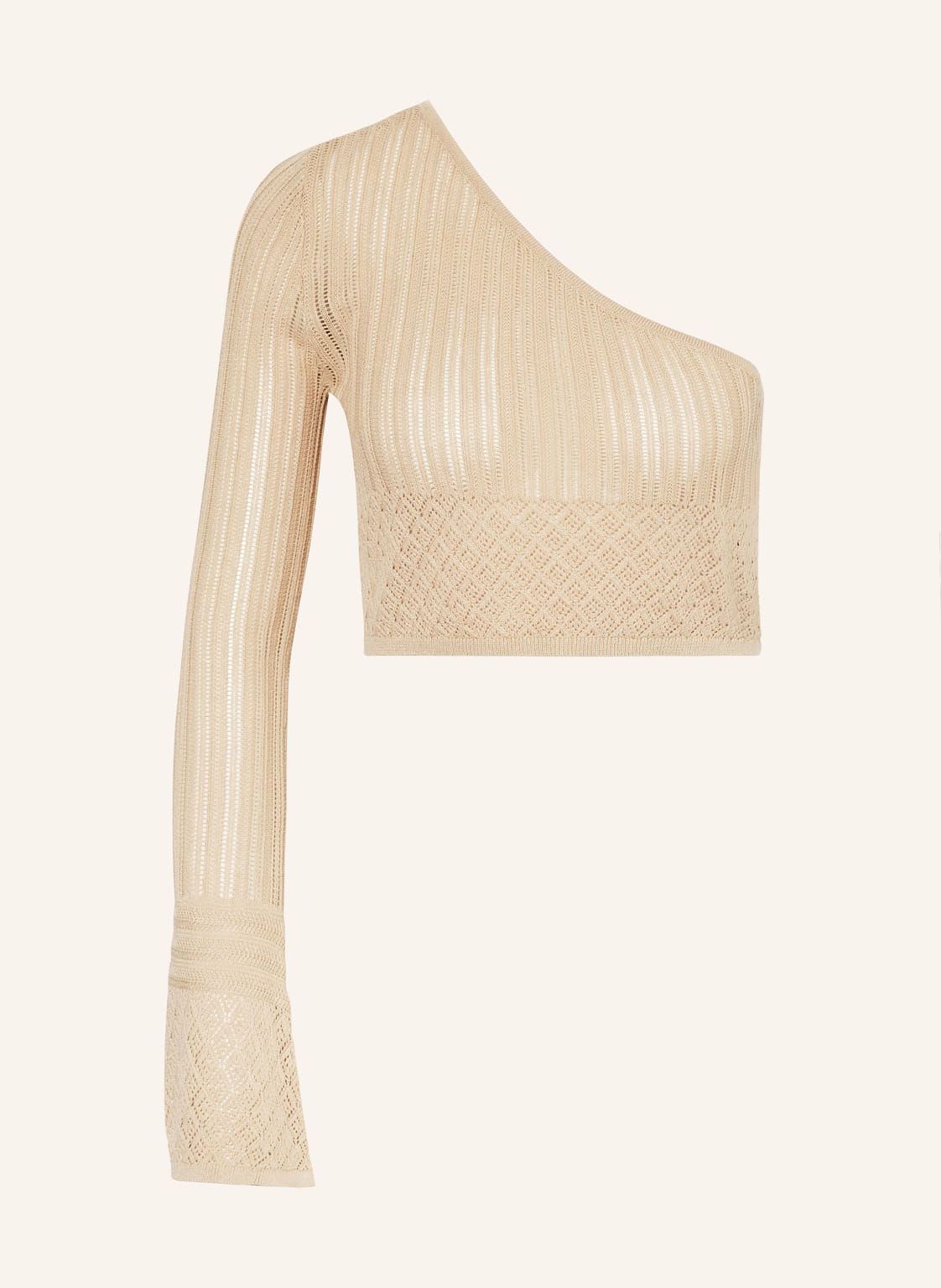 Somethingnew One-Shoulder-Strickshirt Snrayee beige Somethingnew One-Shoulder-Strickshirt Snrayee beige von SOMETHINGNEW